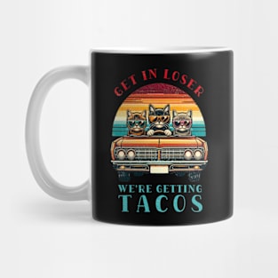 Funny Animals Taco Cat Mug